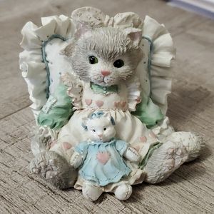 Calico Kittens. Resin Figurine